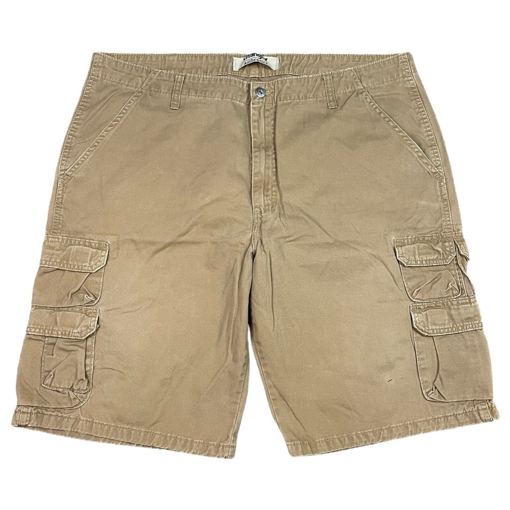 Wrangler‎ Authentics 40 Shorts Tan Cargo Hiking Outdoor Workwear